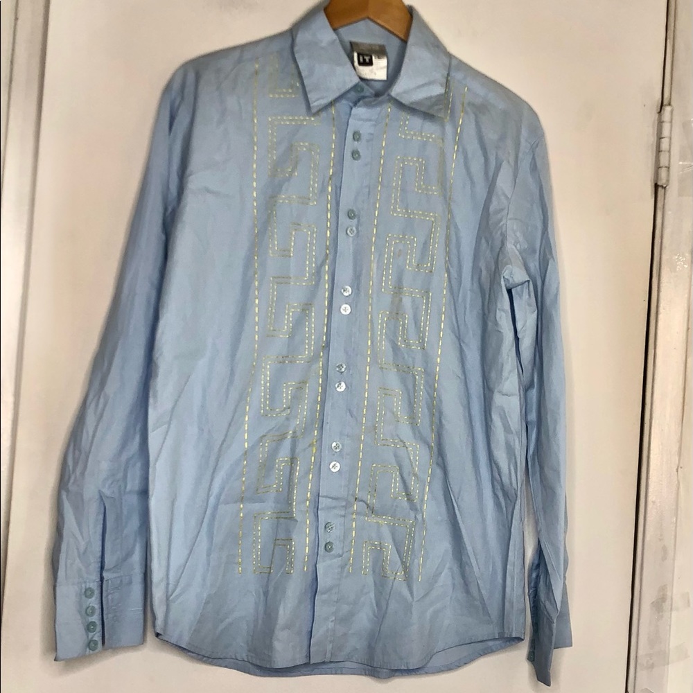 Versace • Men’s GREEK KEY PATTERN Embroidered